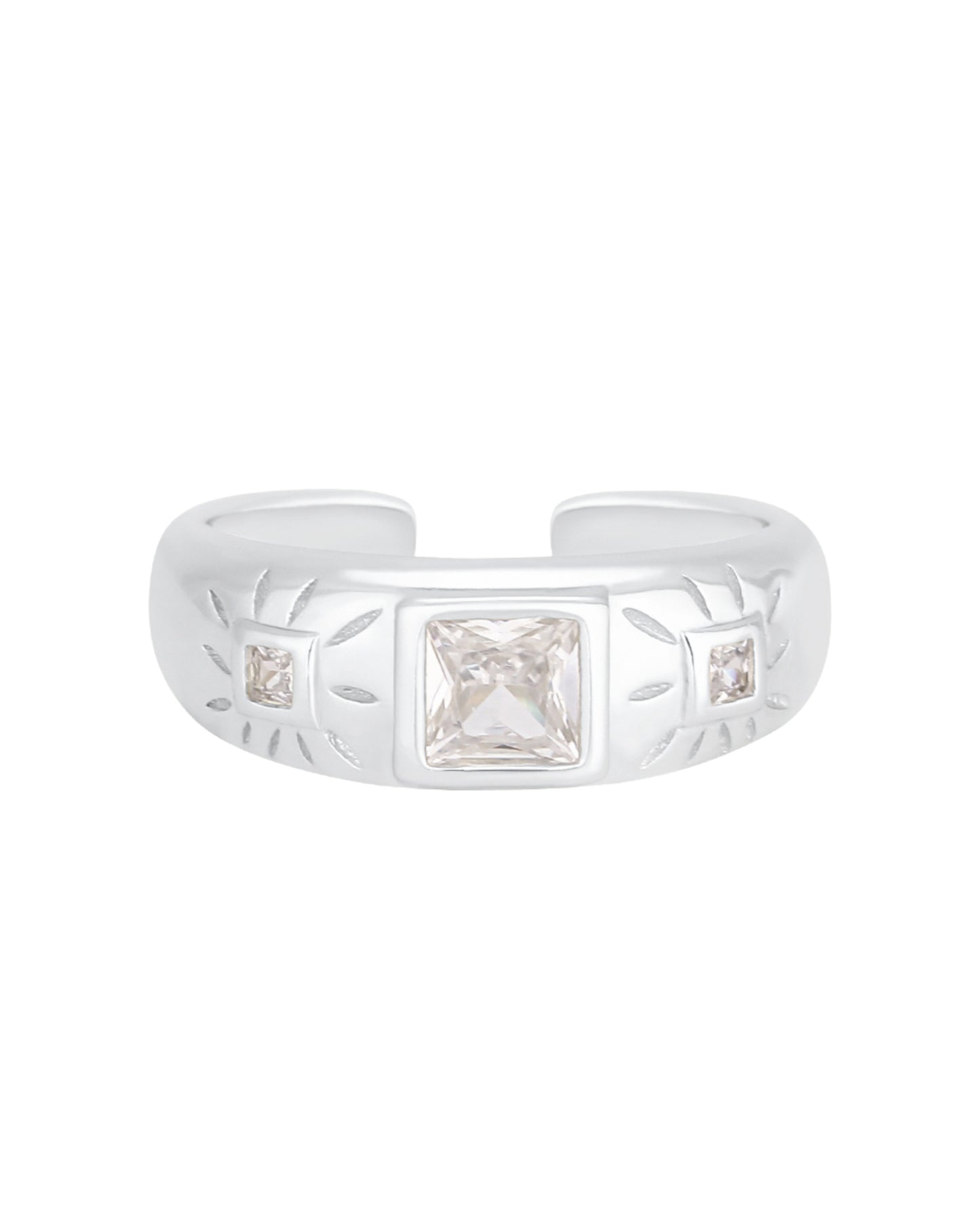 Saffy Silver Ring