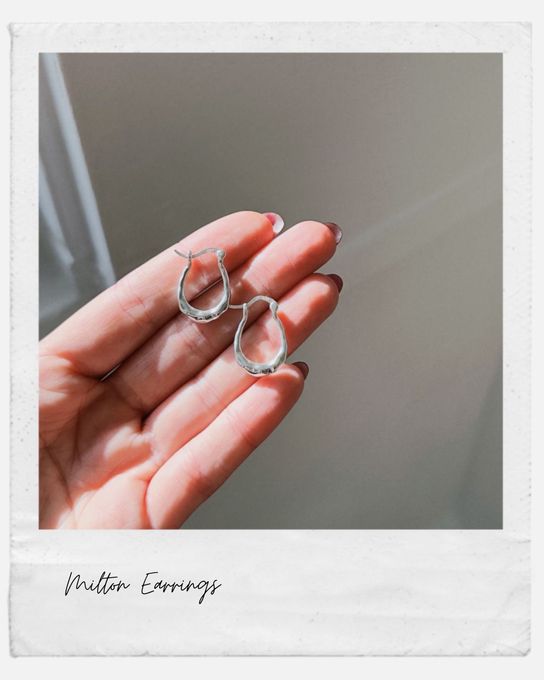 Milton Silver Earrings