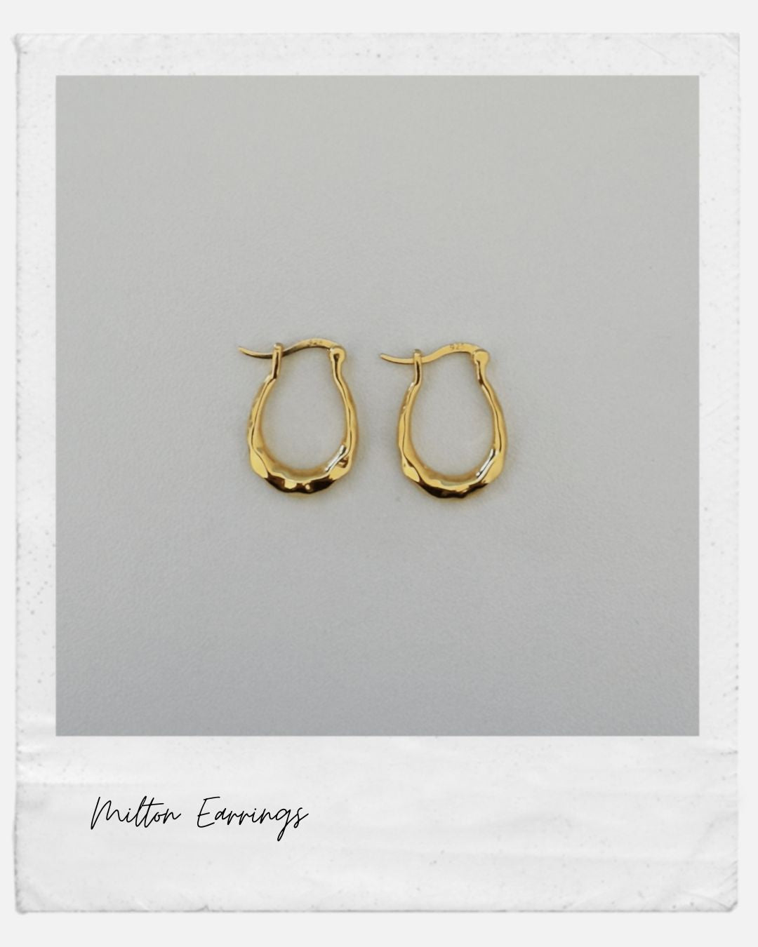 Milton Gold Earrings