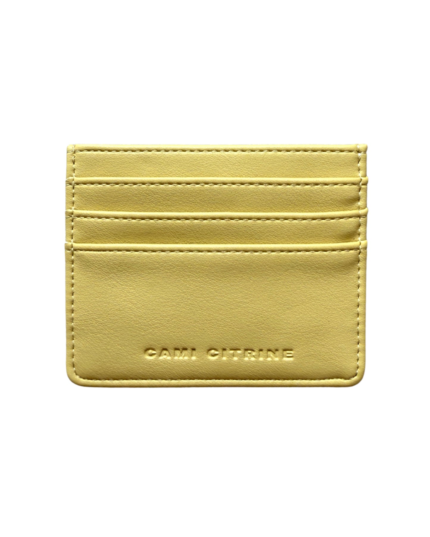 Card Wallet - Custard