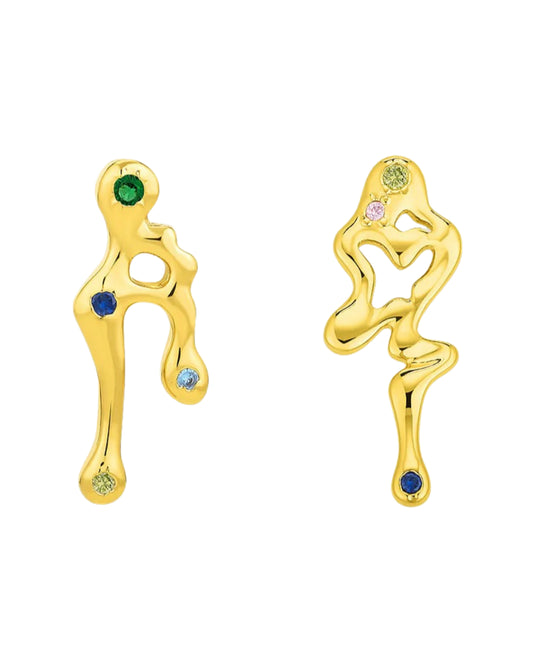 Lucius Gold Earrings