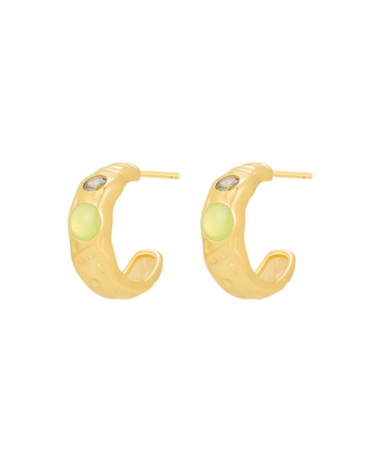 Saskia Gold Earrings