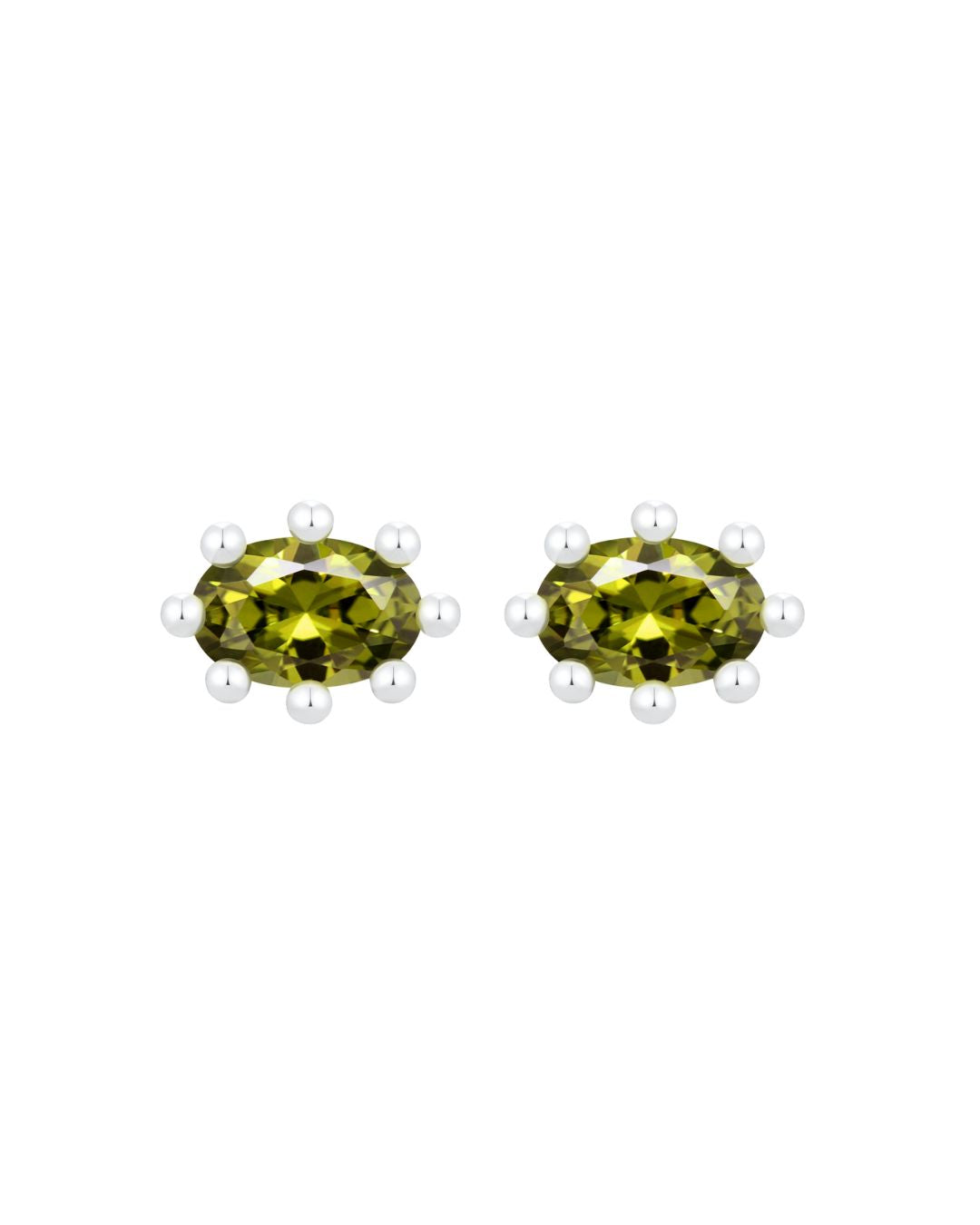 Pebla Silver Earrings
