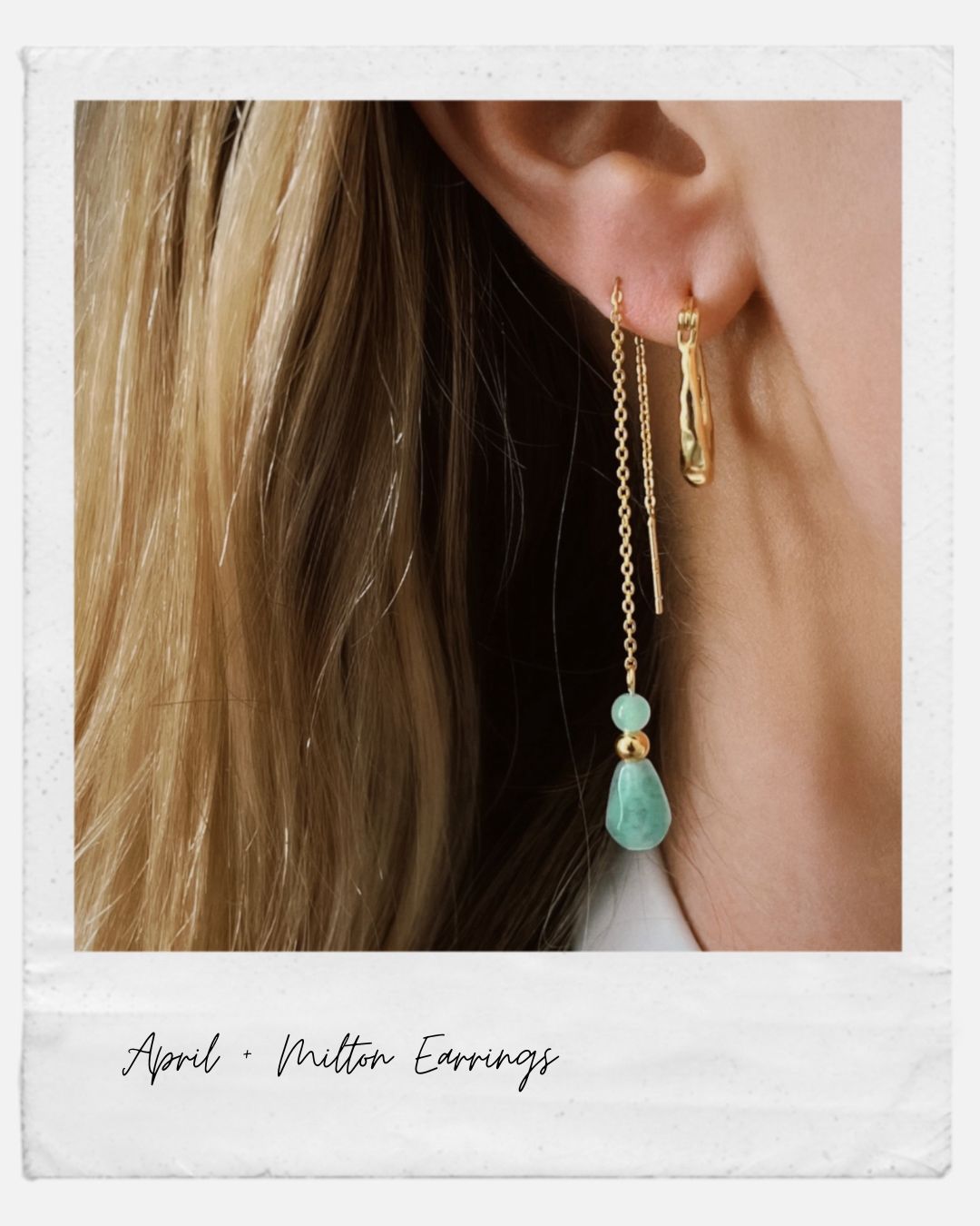 Milton Gold Earrings
