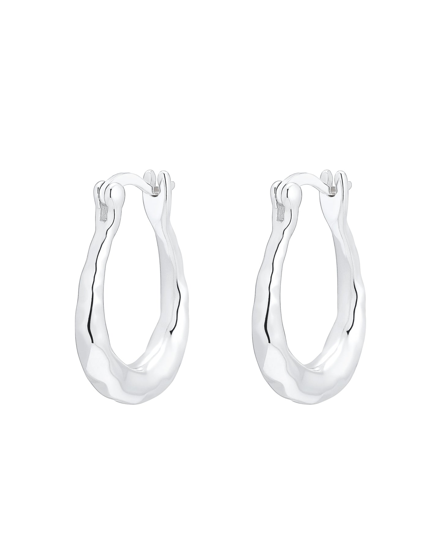 Milton Silver Earrings