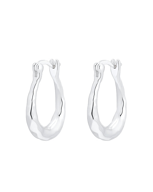 Milton Silver Earrings