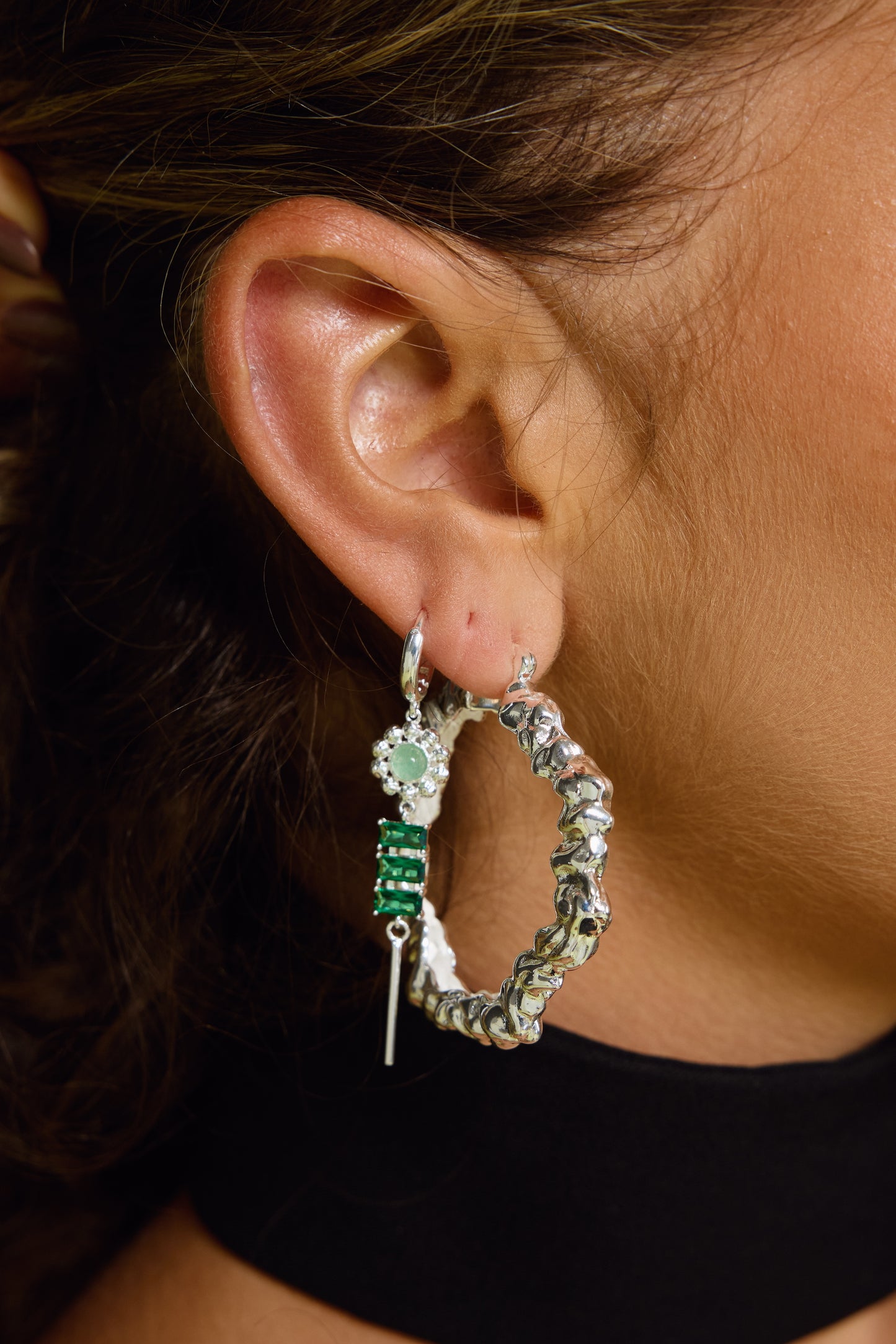 Izzy Silver Earrings