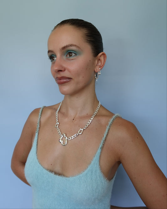 Valenti Silver Necklace