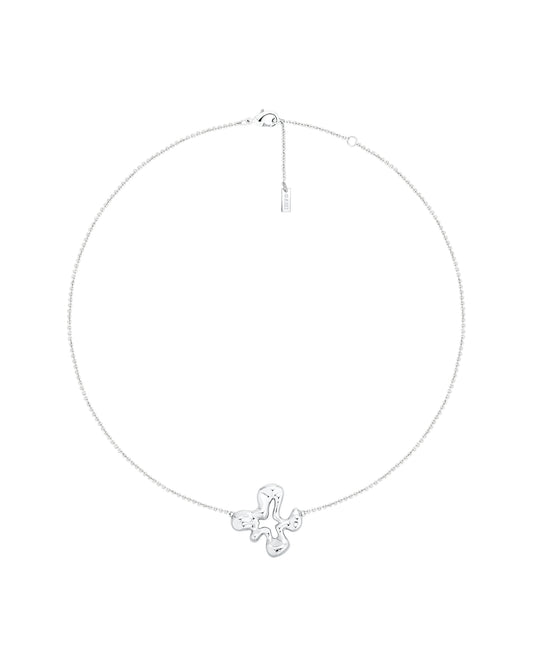 Petal Silver Necklace