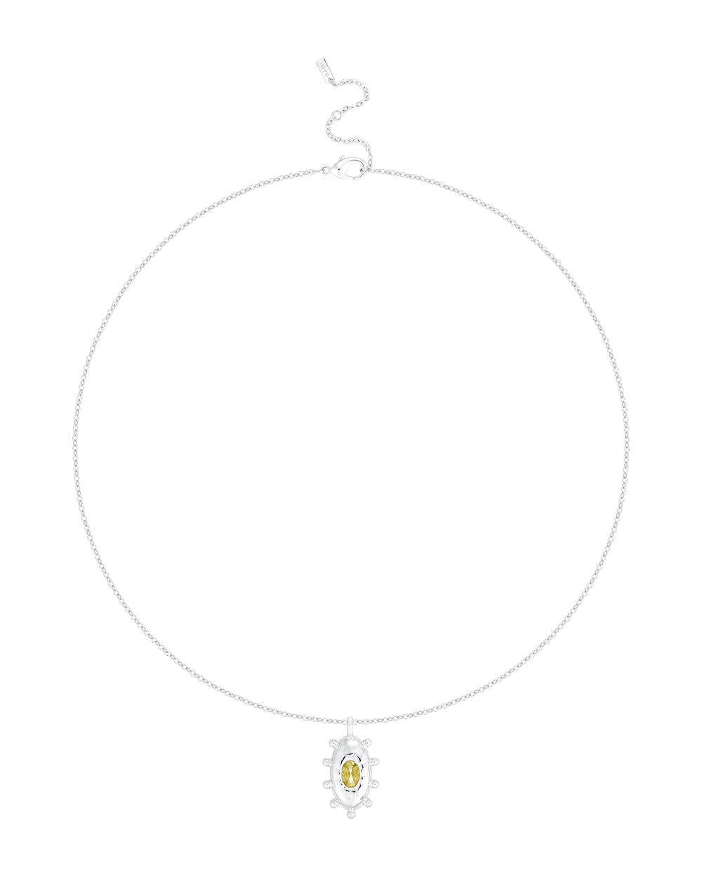 Coral Silver Necklace