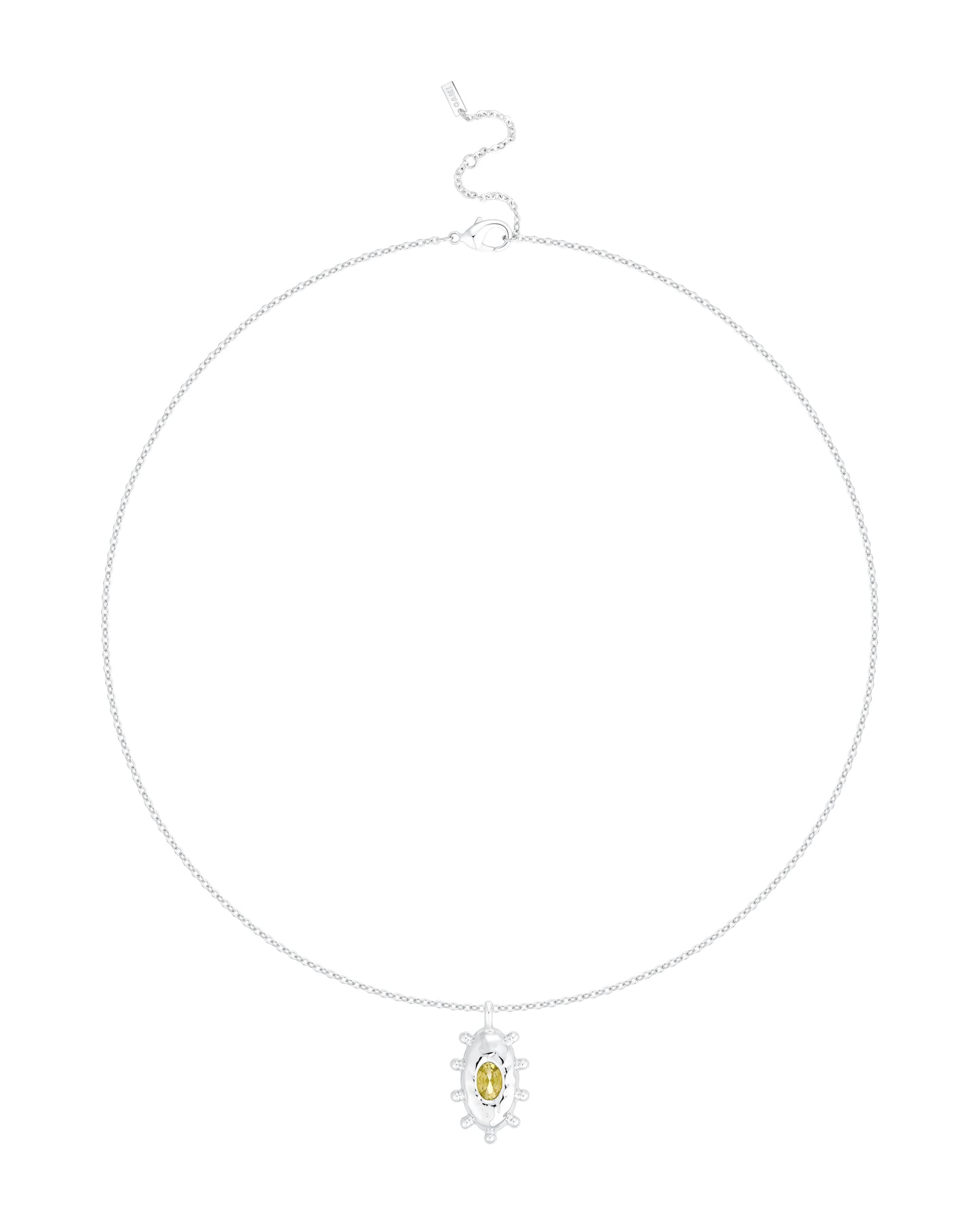 Coral Silver Necklace