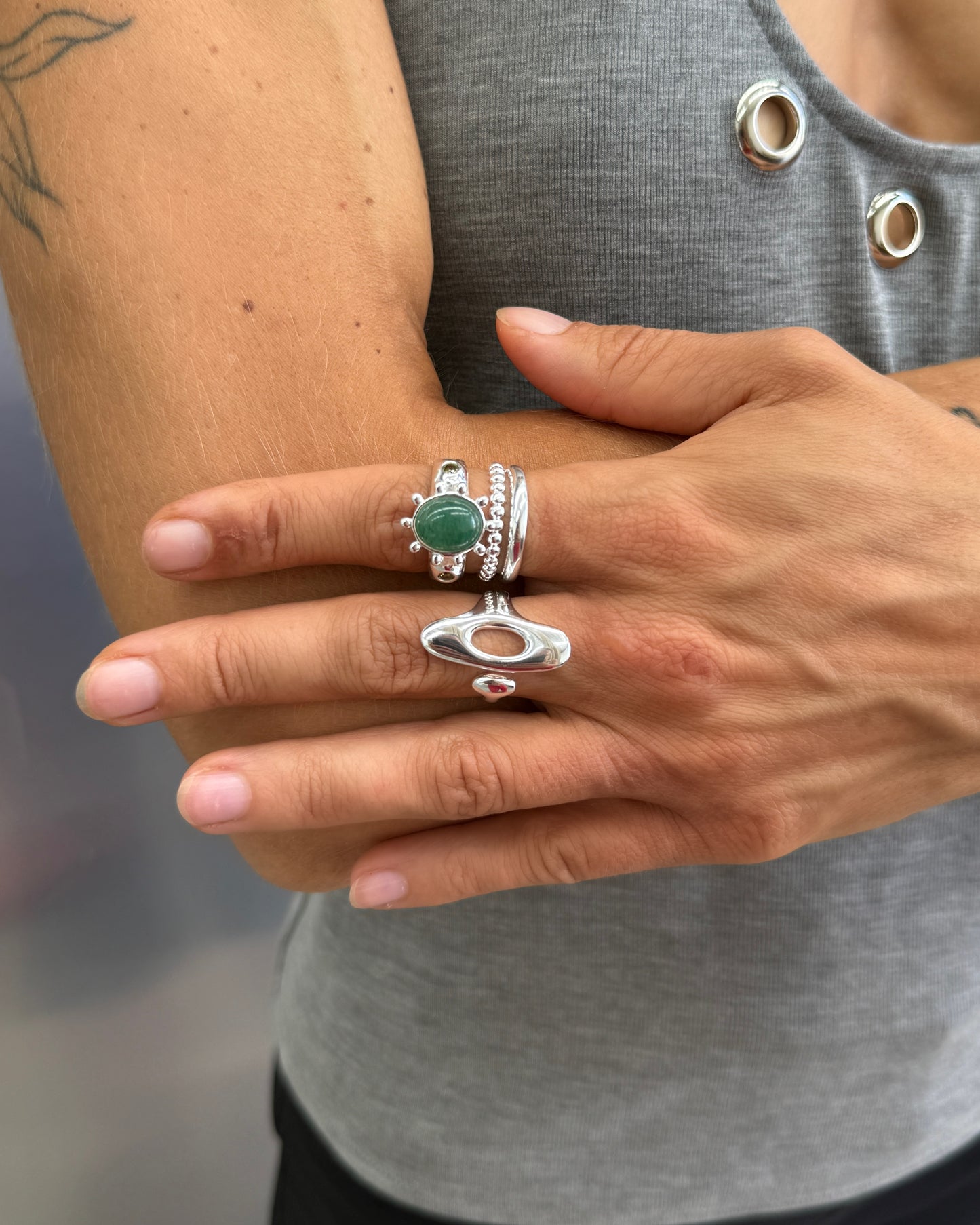 Lullaby Silver Ring