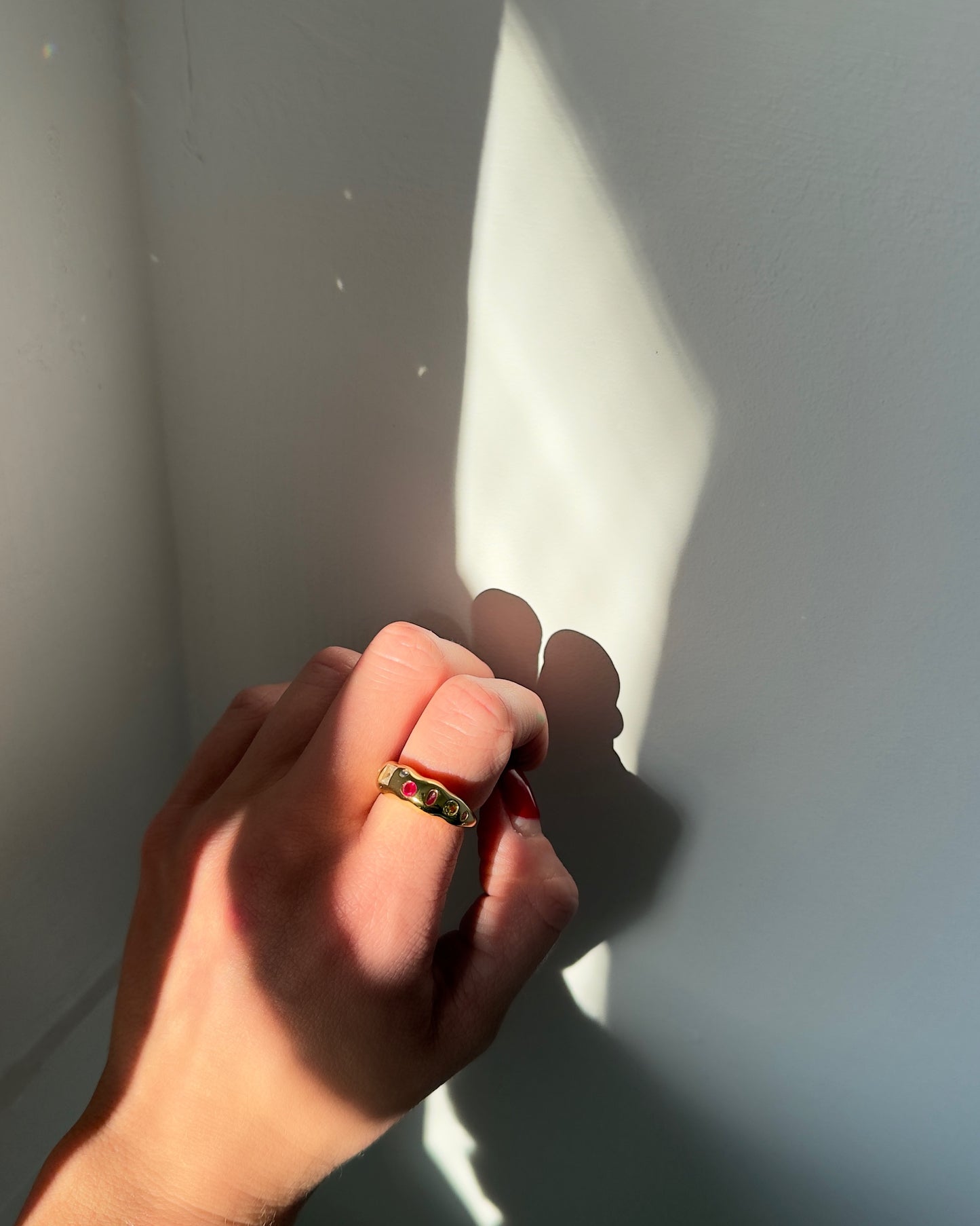 Mosaic Gold Ring