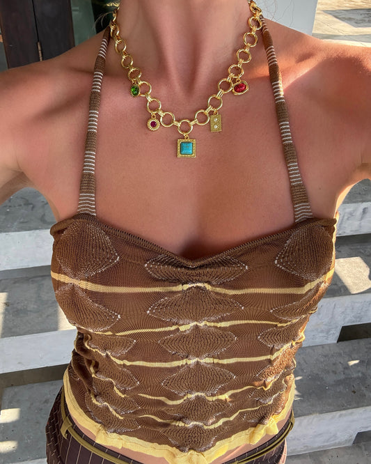 Bauble Gold Necklace