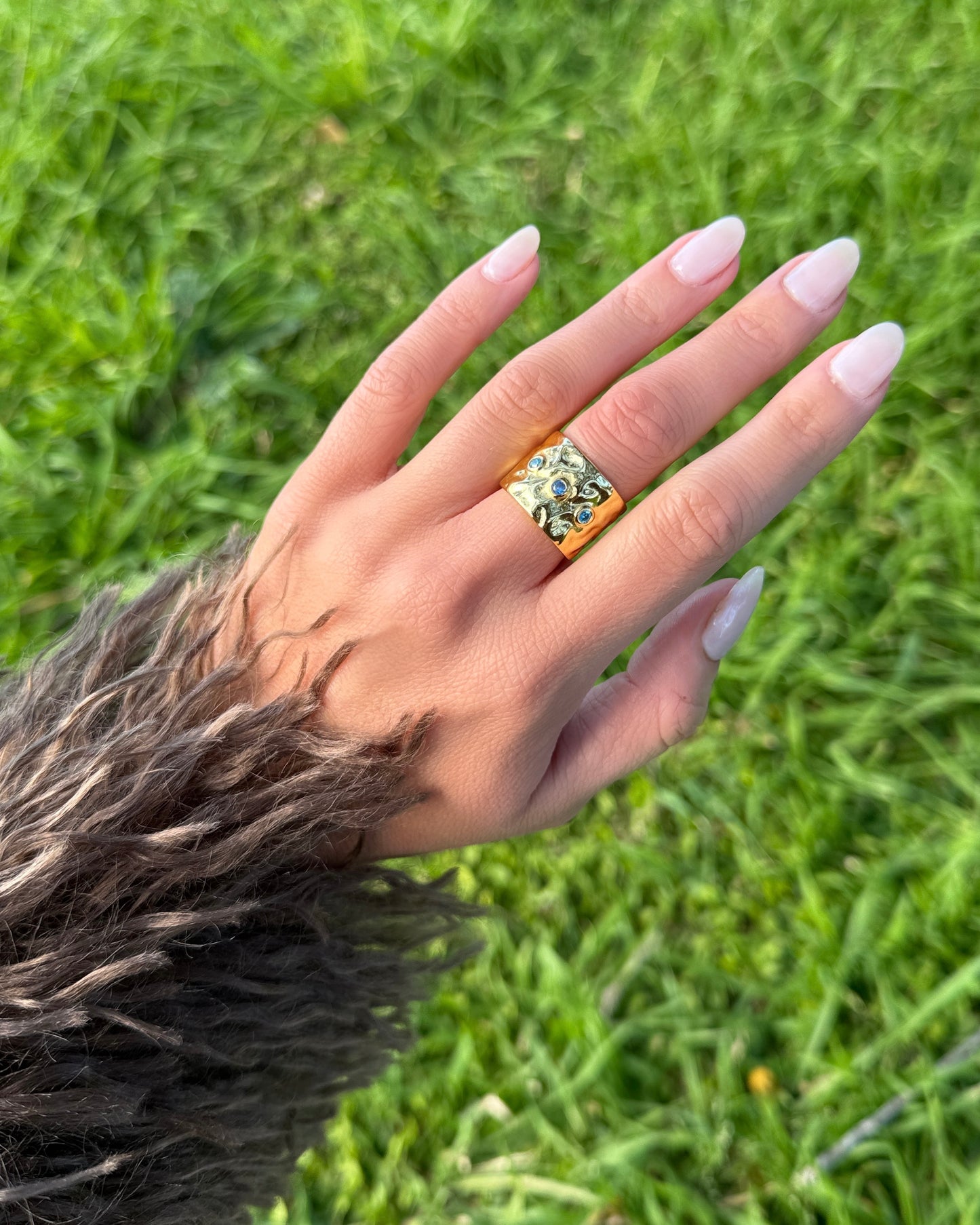Bloop Gold Ring