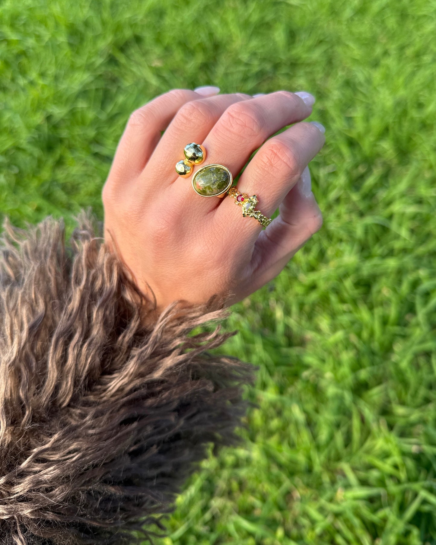 Wibble Gold Ring