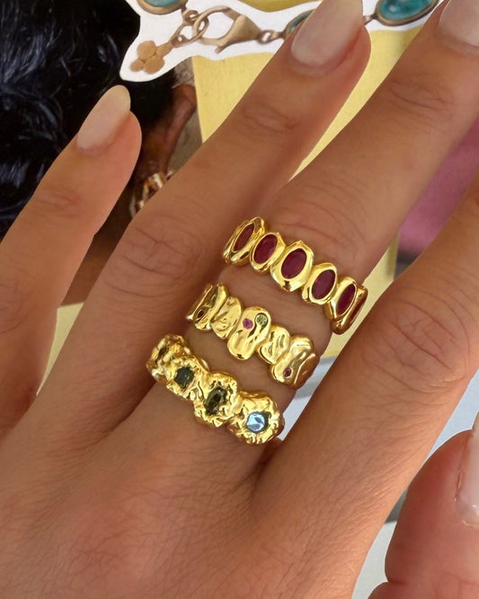 Fizzi Gold Ring