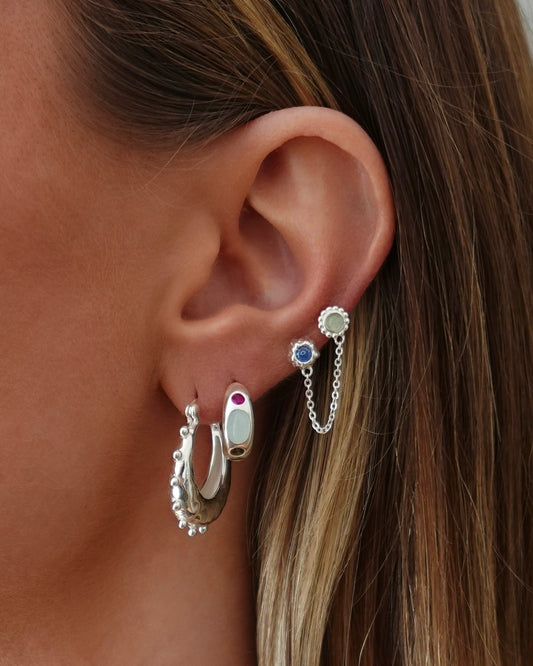 Olla Silver Earrings