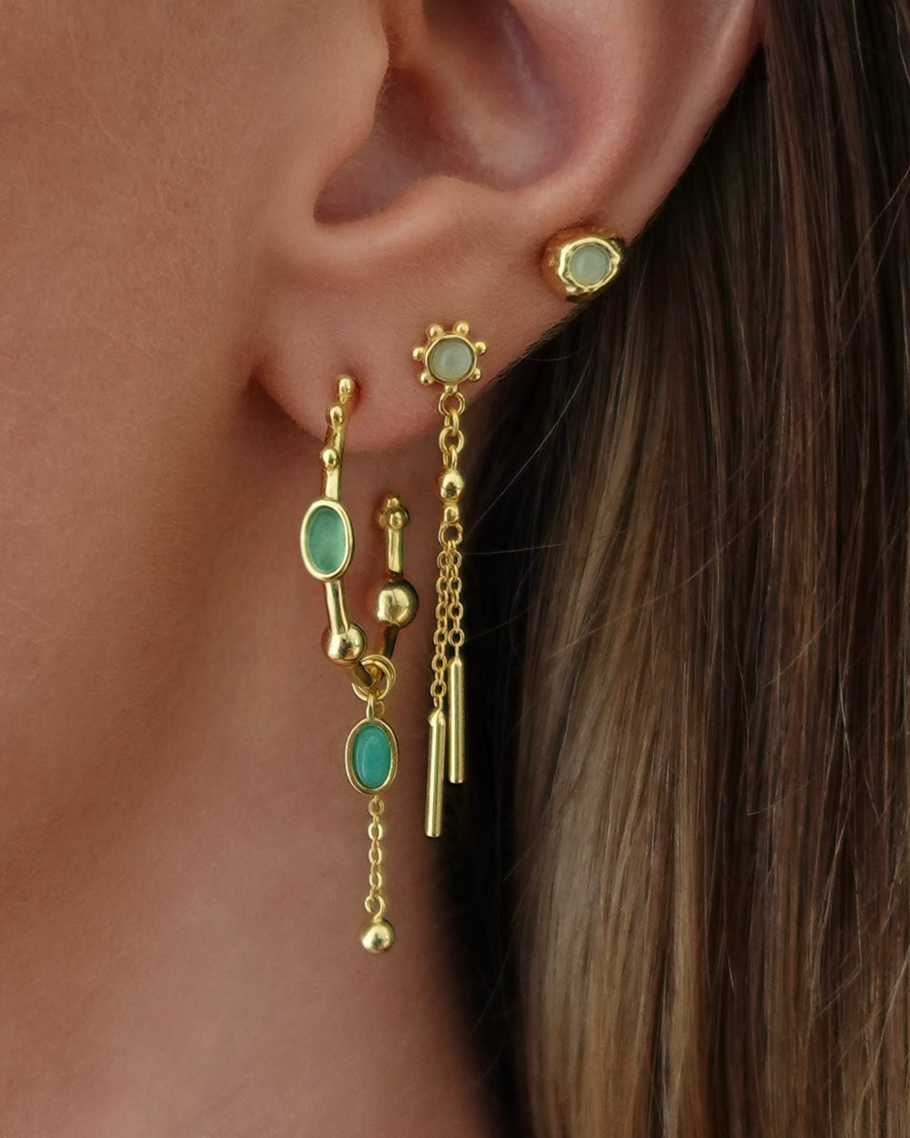 Loomi Gold Earrings