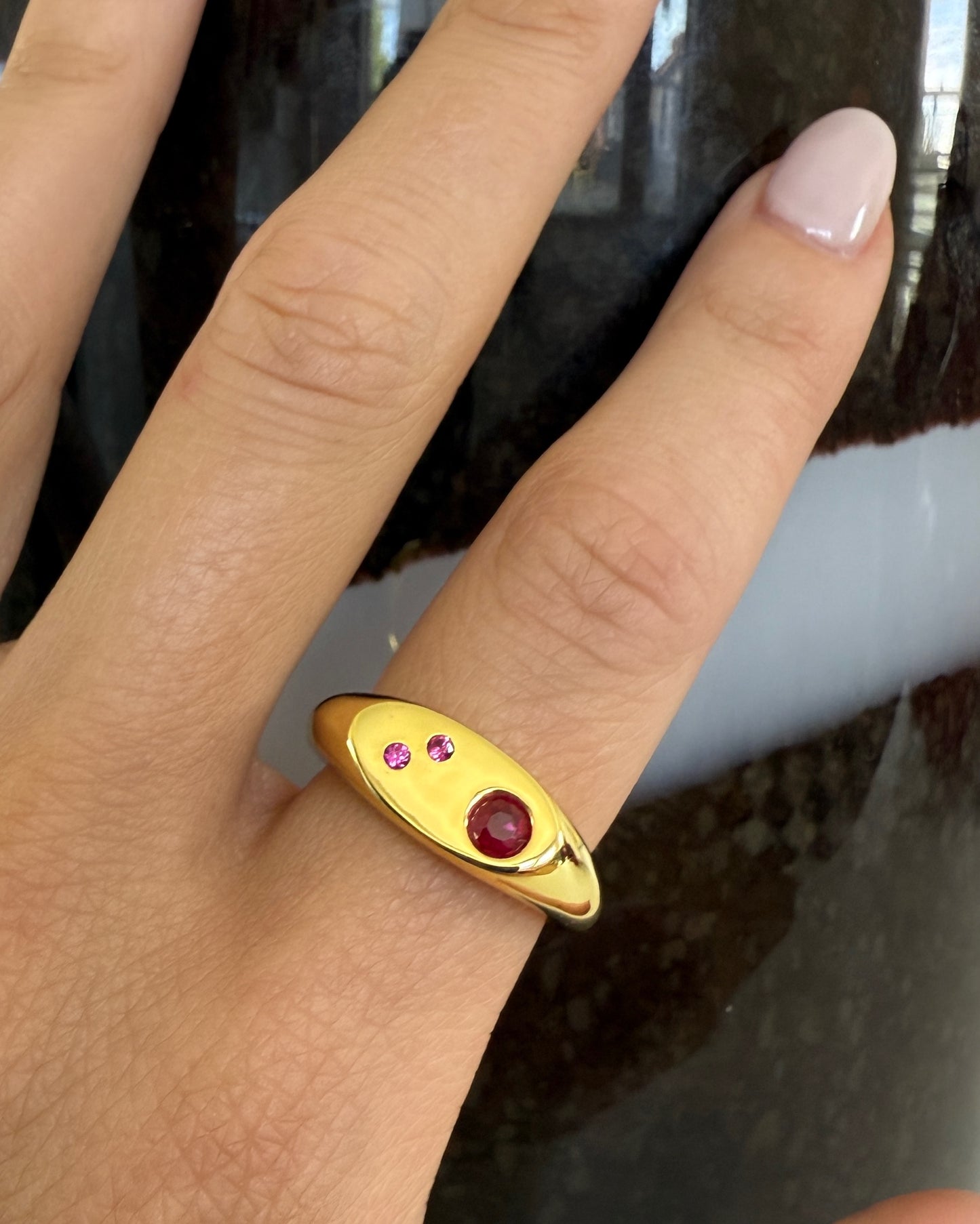 Silk Gold Ring