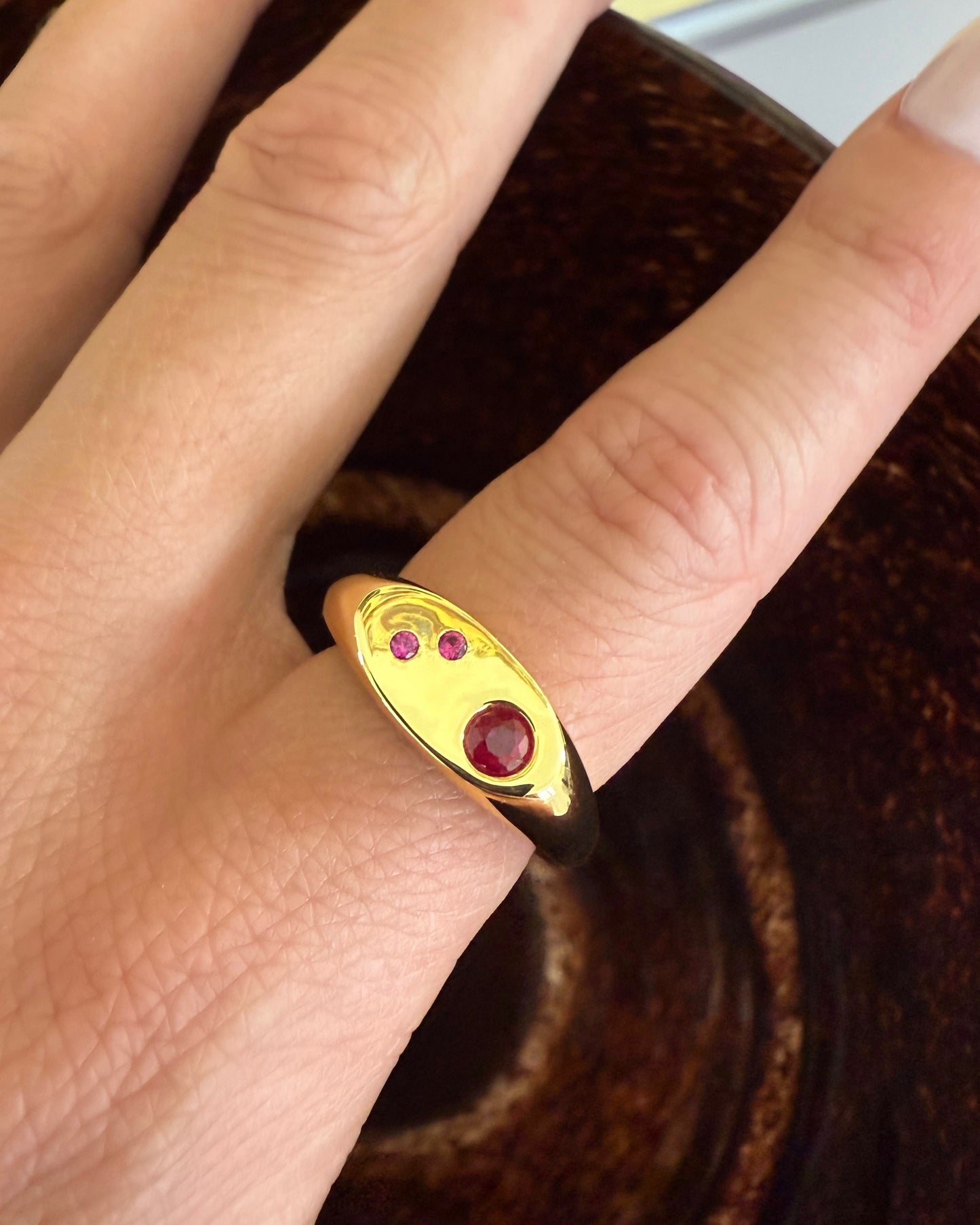Silk Gold Ring