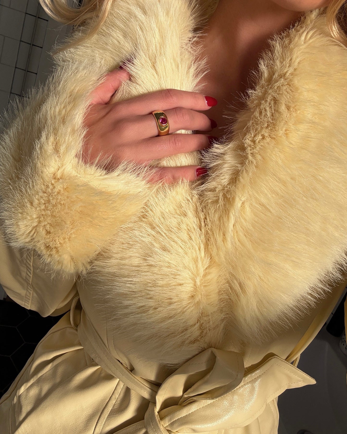 Flux Gold Ring