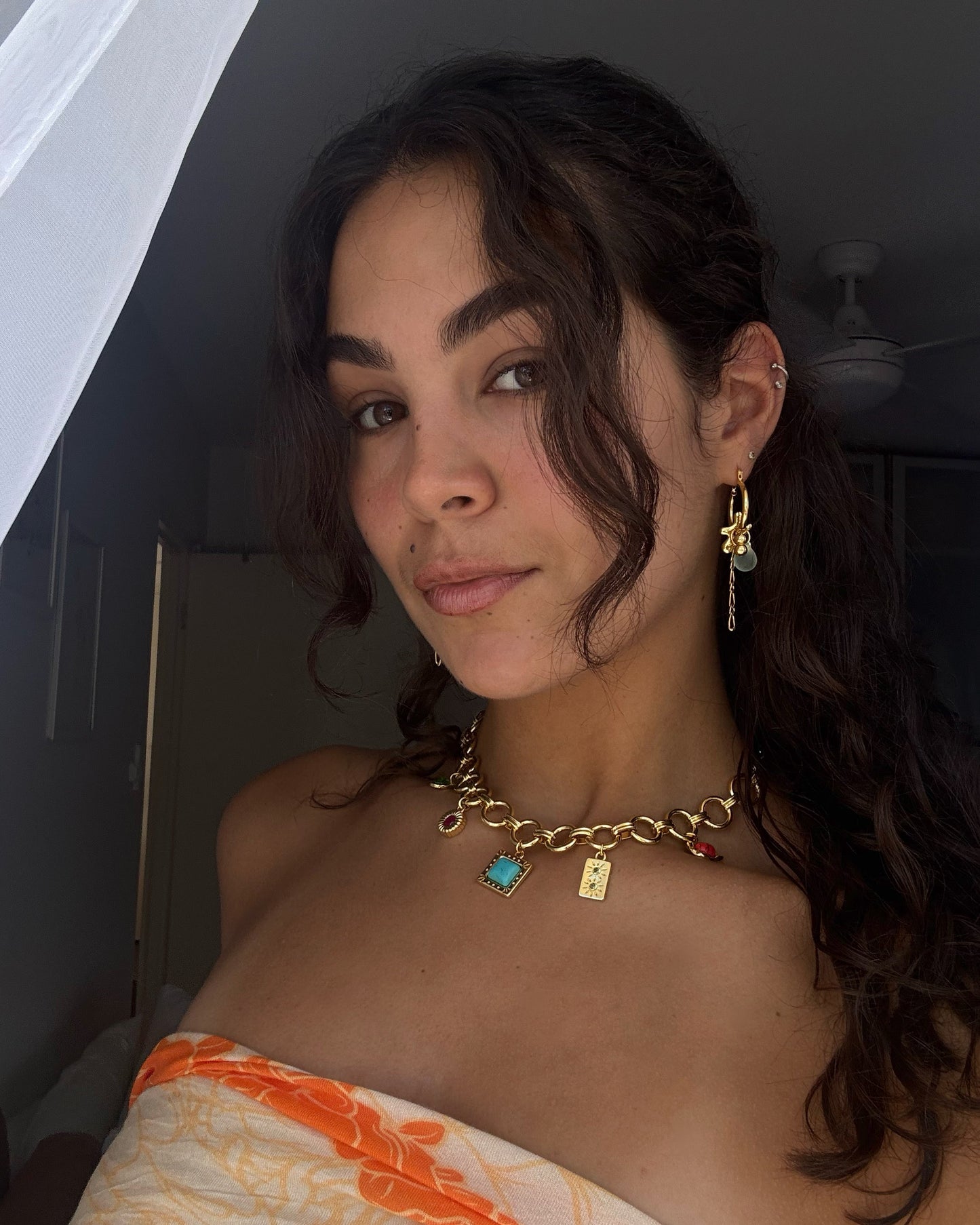 Bauble Gold Necklace