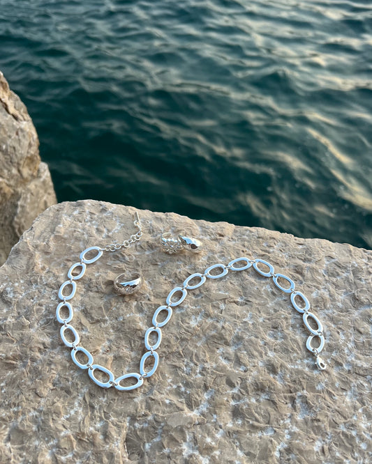 Elsie Silver Necklace