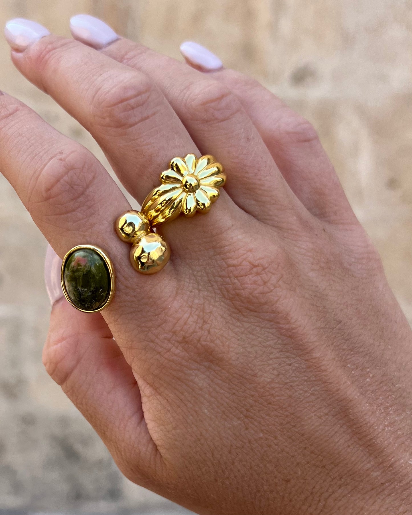Wibble Gold Ring