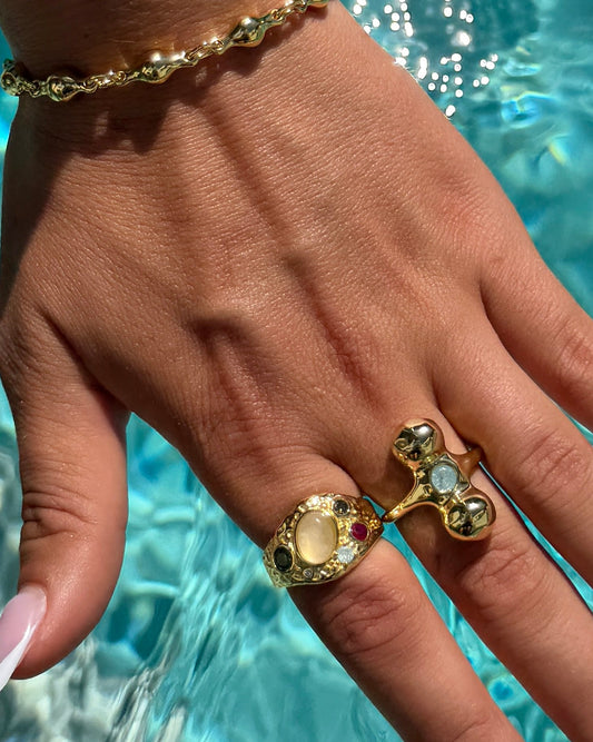 Bubbina Gold Ring