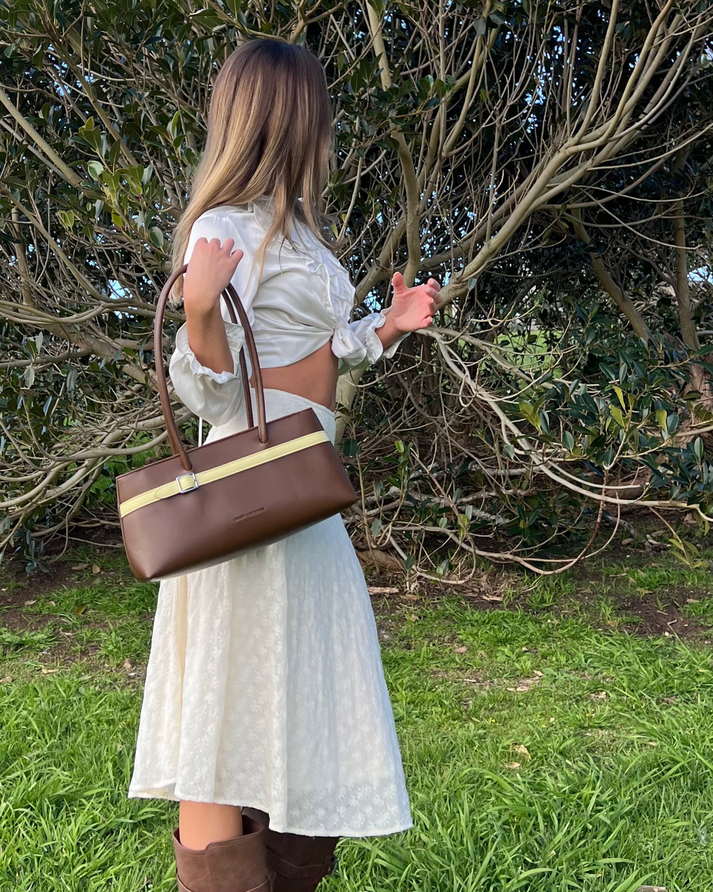 Slimm Choc Handbag