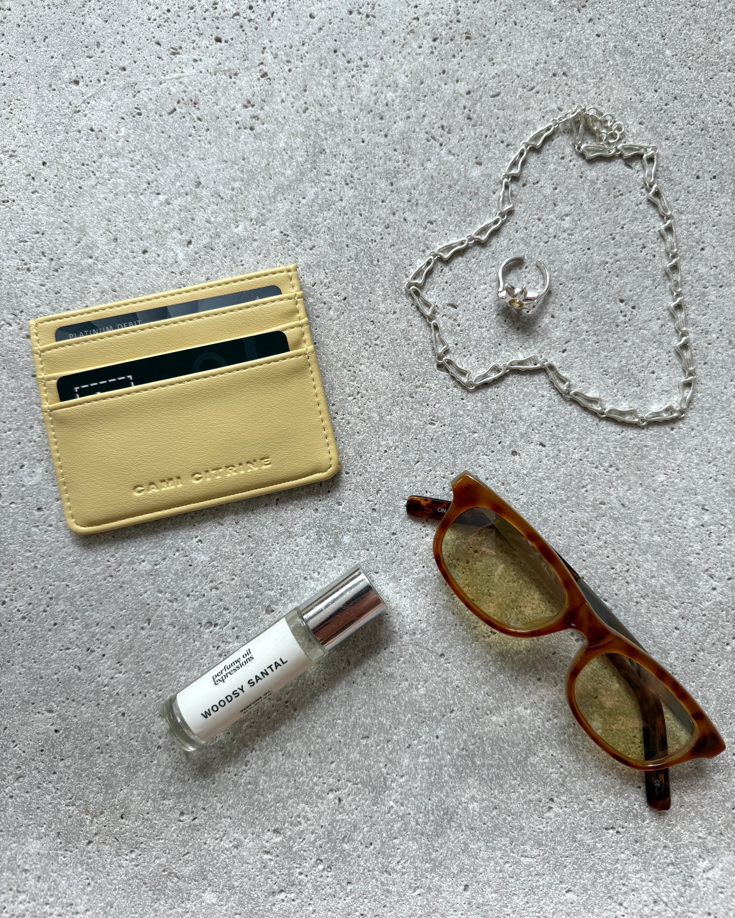 Card Wallet - Custard