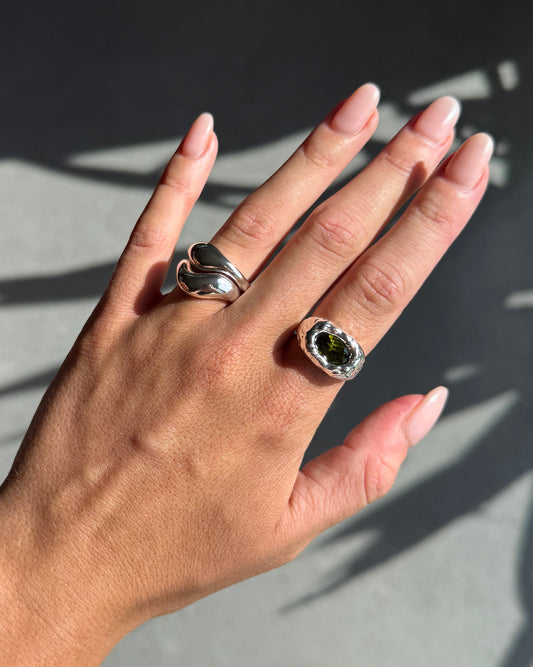 Bolti Silver Ring