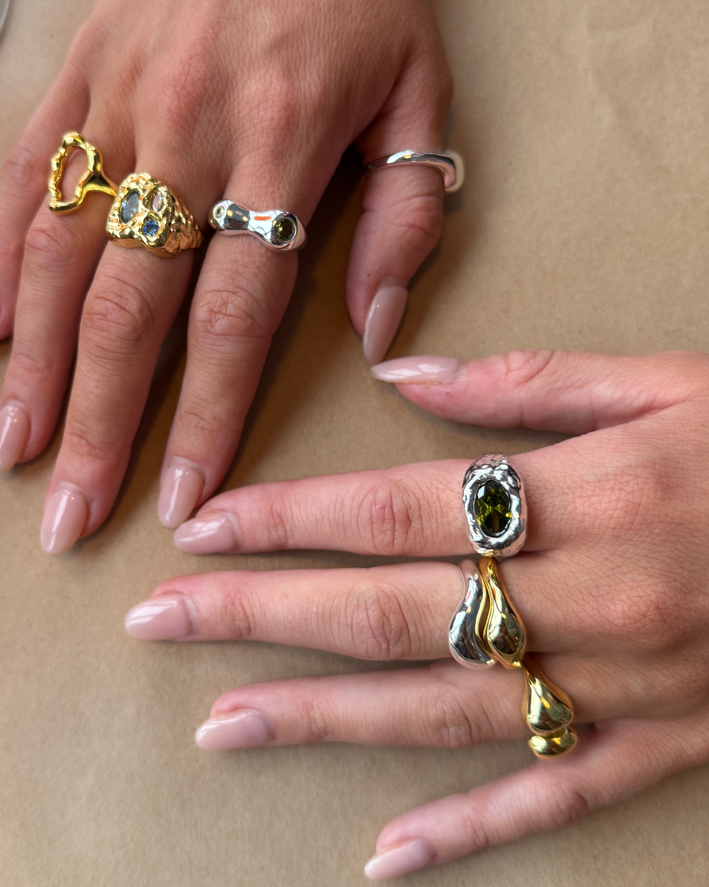 Bolti Silver Ring