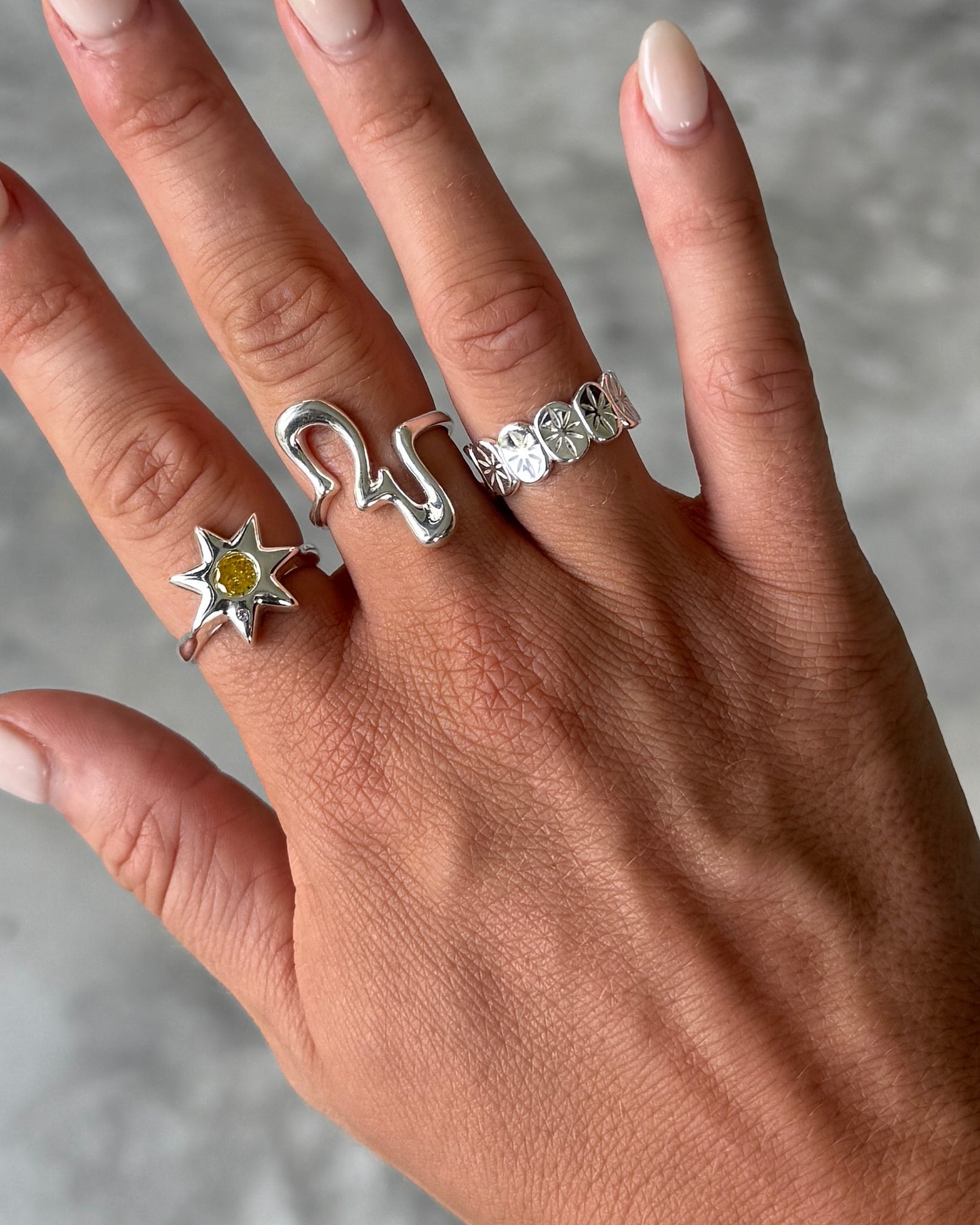 Frost Silver Ring