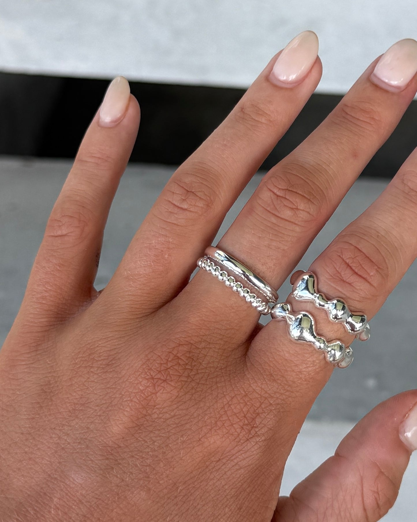 Lullaby Silver Ring
