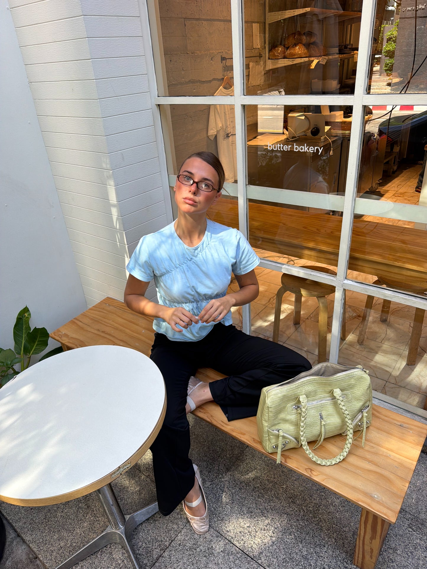 Crush Pistachio Handbag