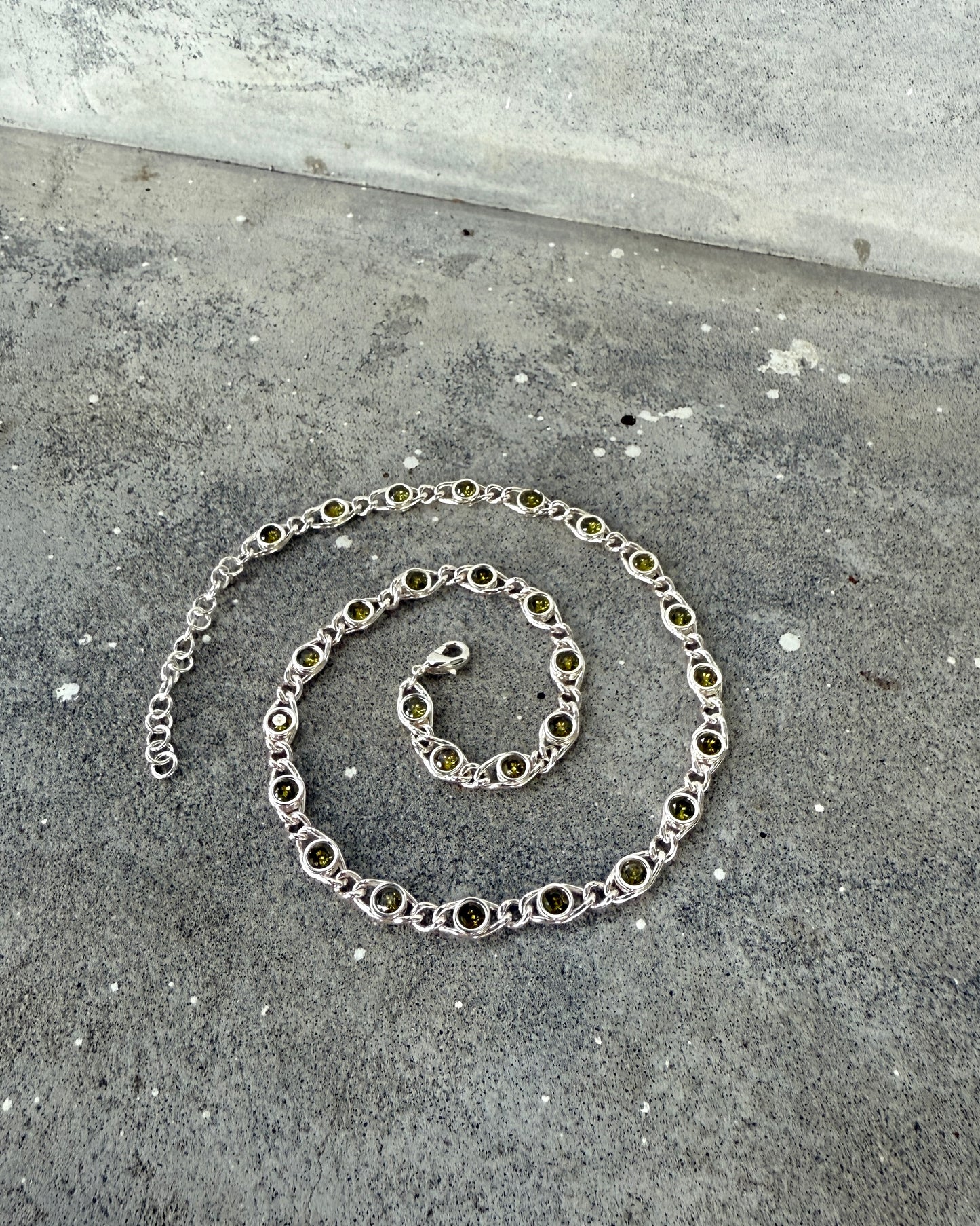 Paloma Silver Necklace