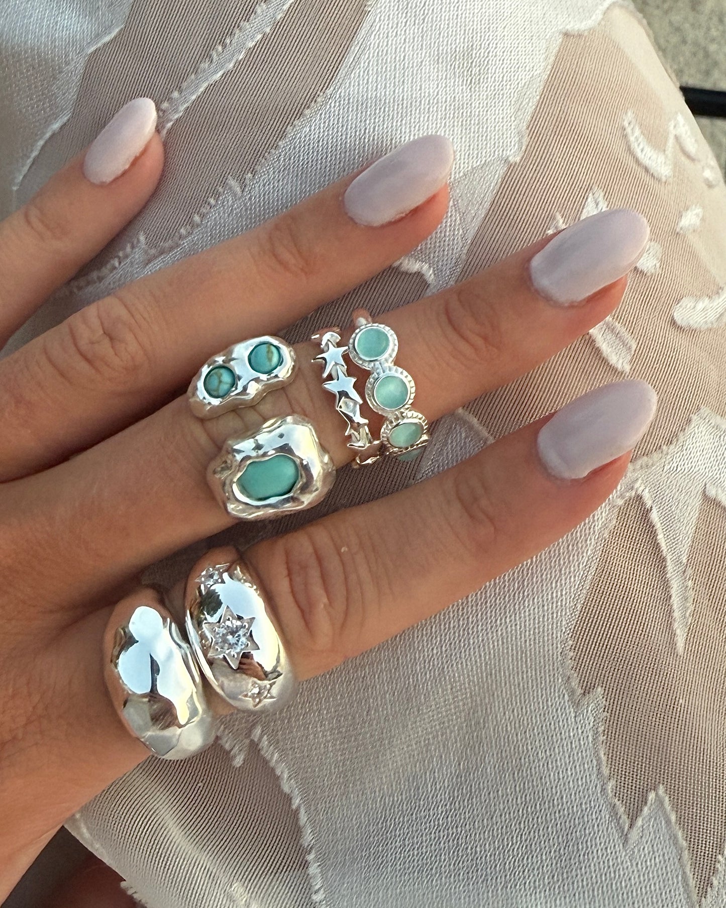 Galia Silver Ring