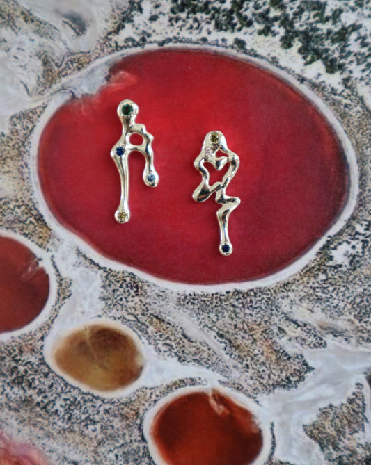 Lucius Silver Earrings