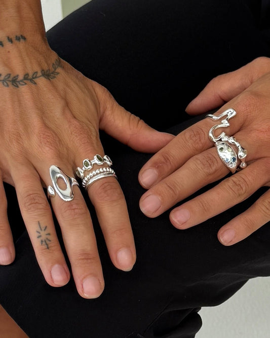 Velvet Silver Ring