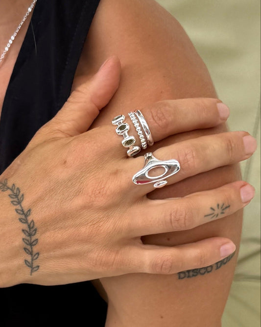 Jinx Silver Ring