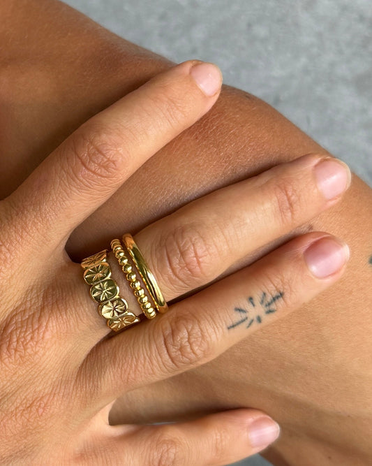 Lullaby Gold Ring