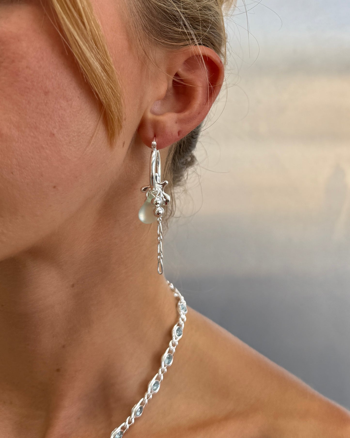 Cielo Silver Earrings