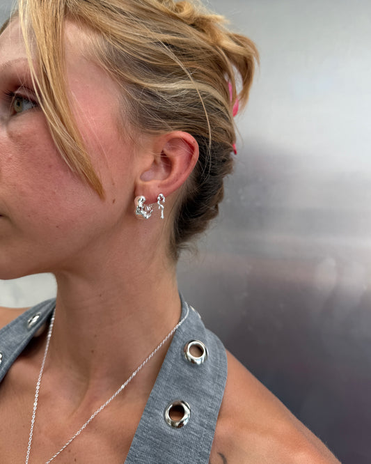 Fern Silver Earrings