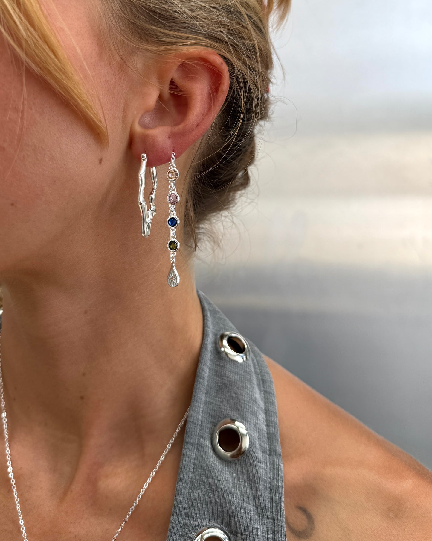 Ora Silver Earrings