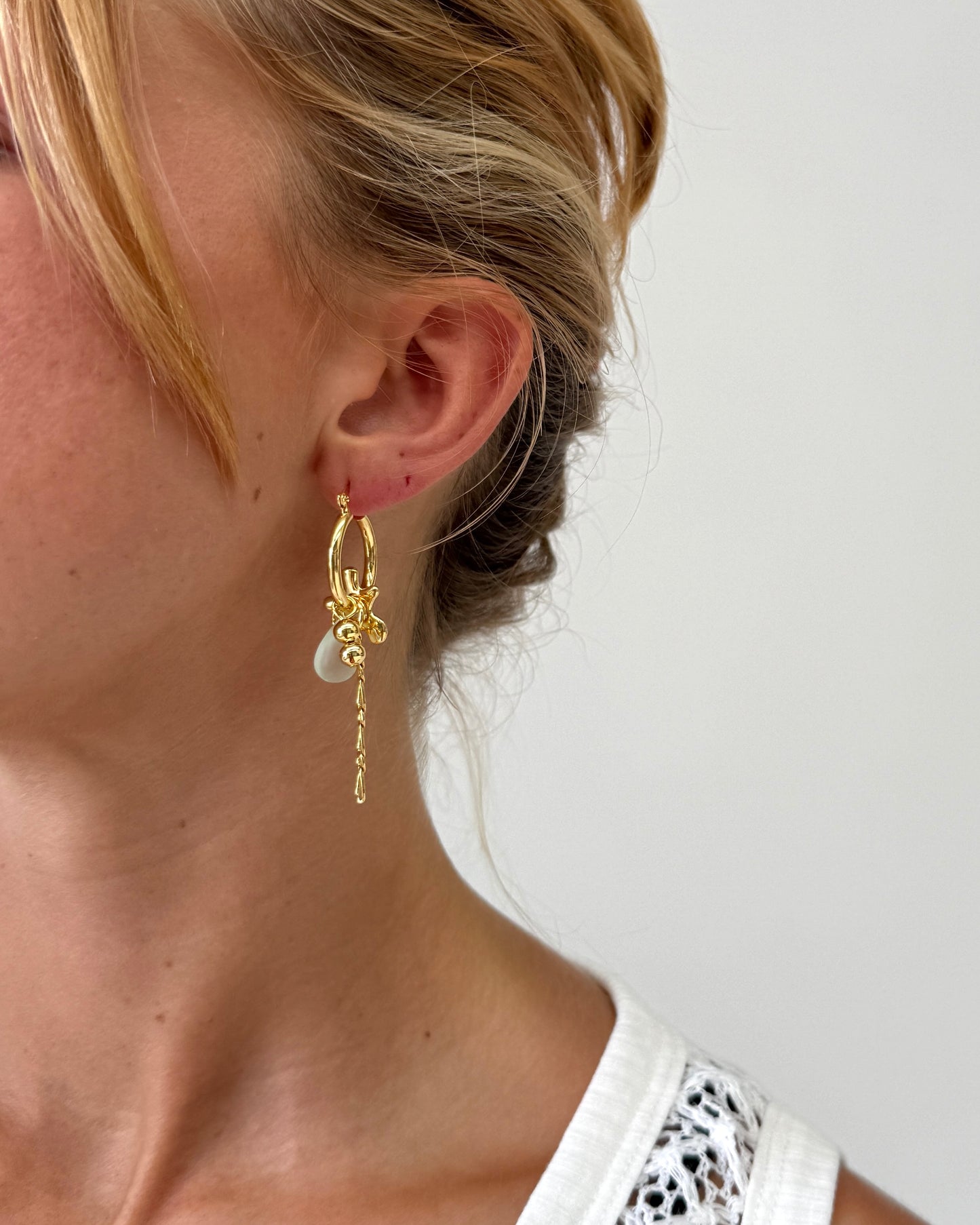 Cielo Gold Earrings