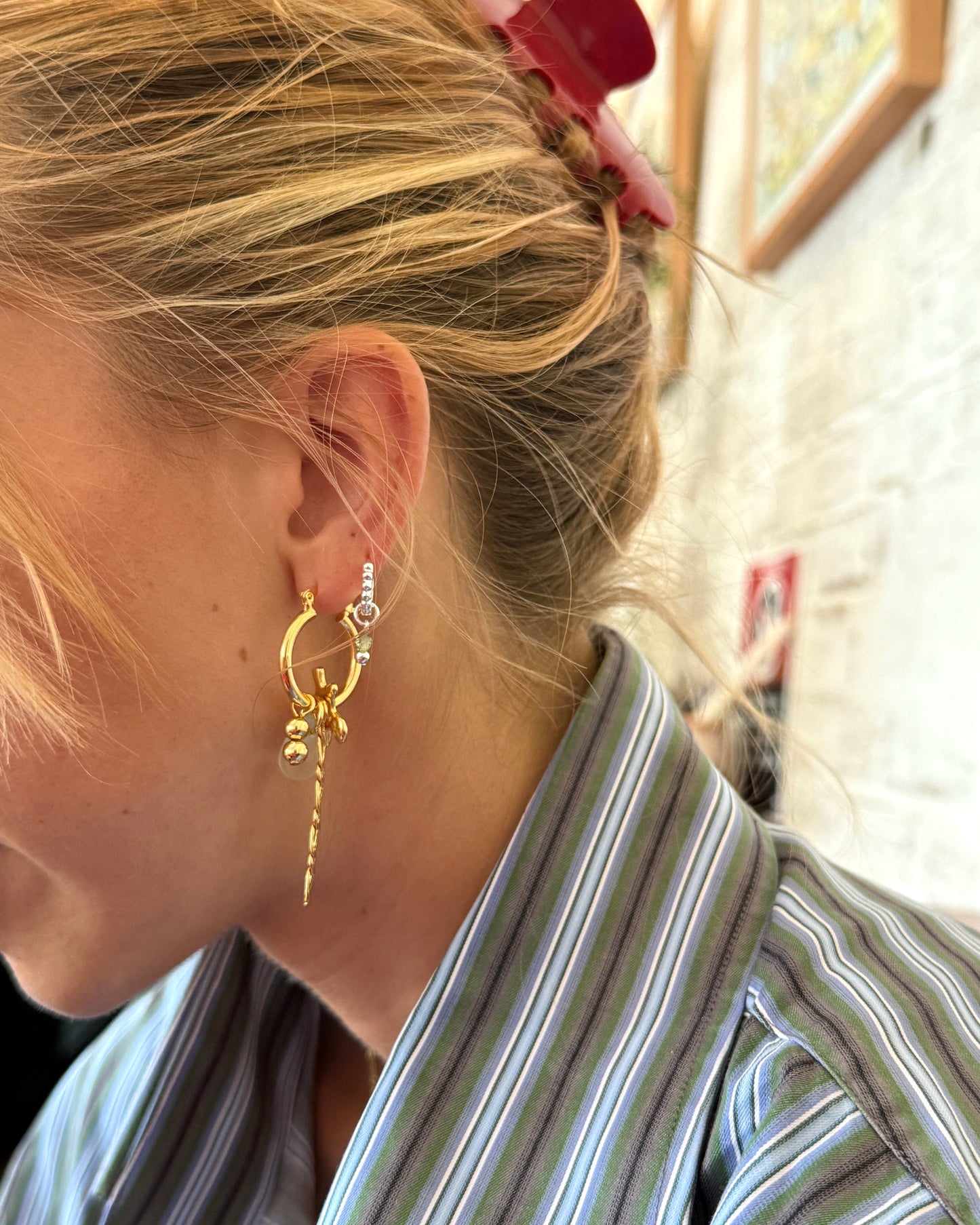 Cielo Gold Earrings