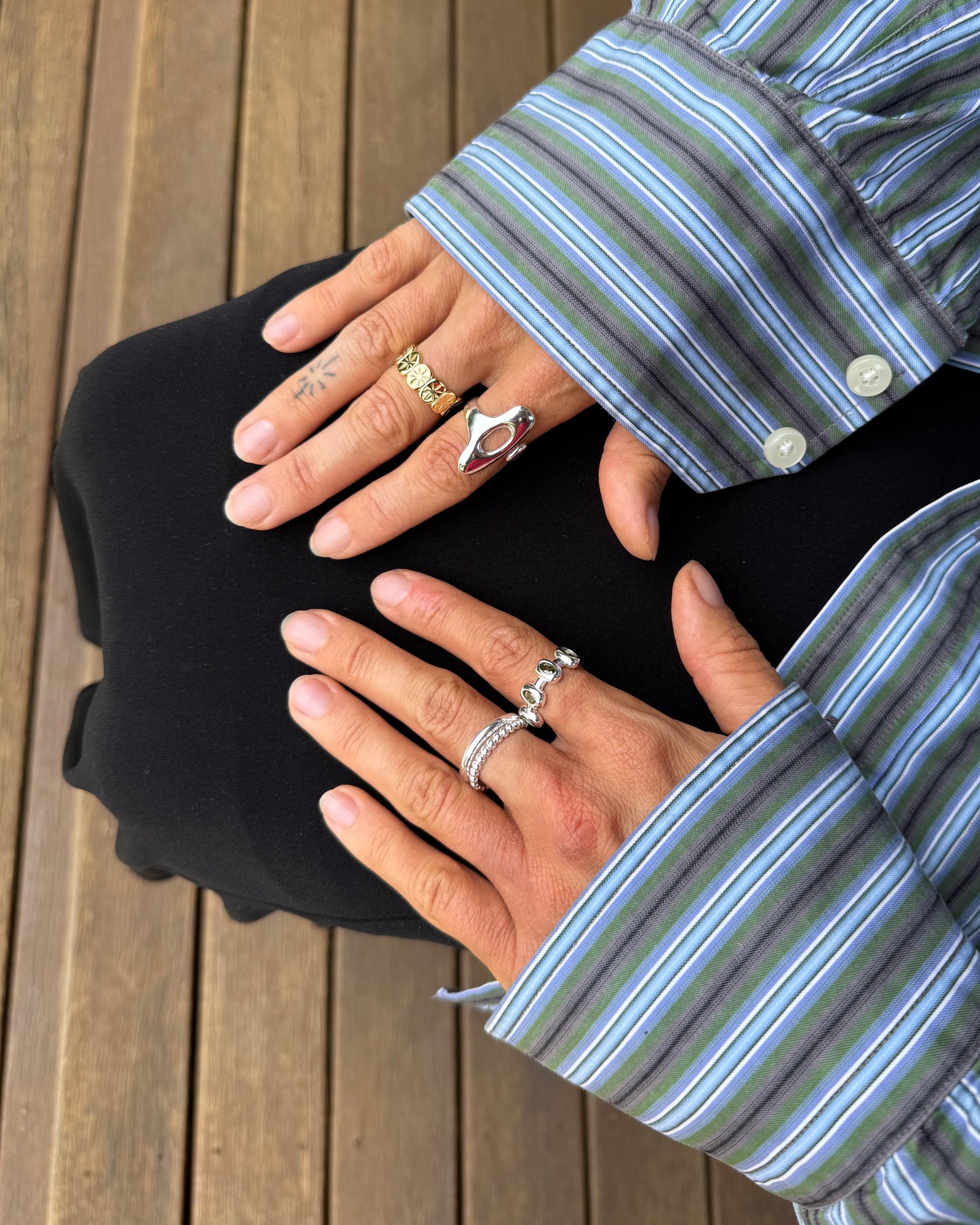 Jinx Silver Ring