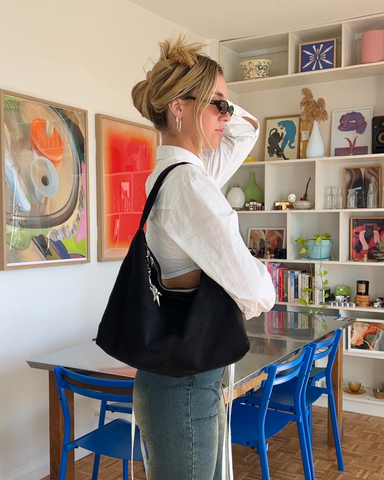 Herbie Black Handbag